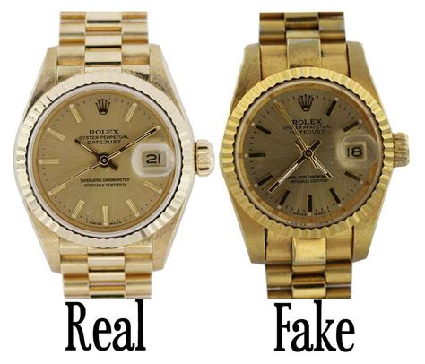 fake gold rolex vs real|identifying rolex watches.